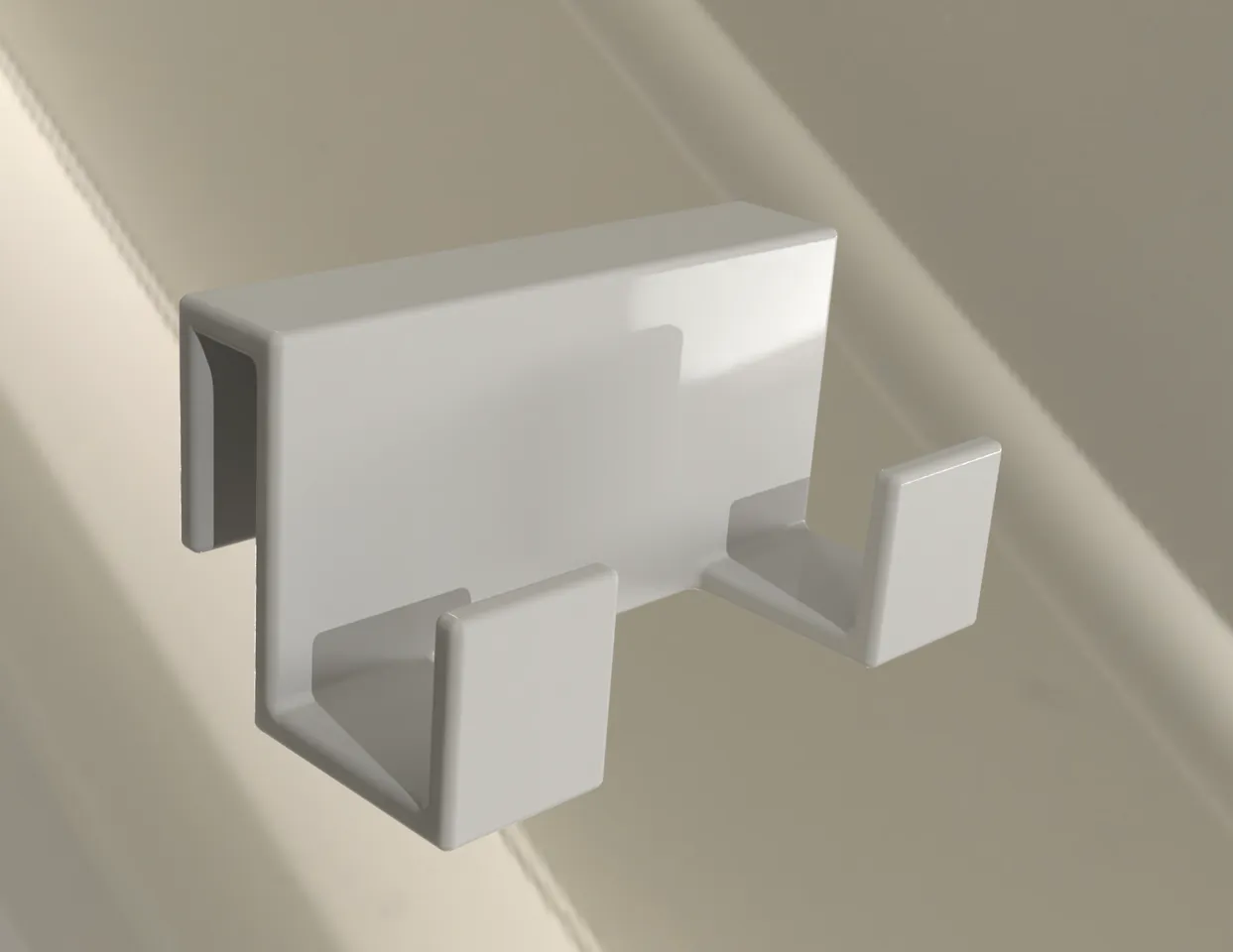 Shower squeegee holder (IKEA) by Valentin König