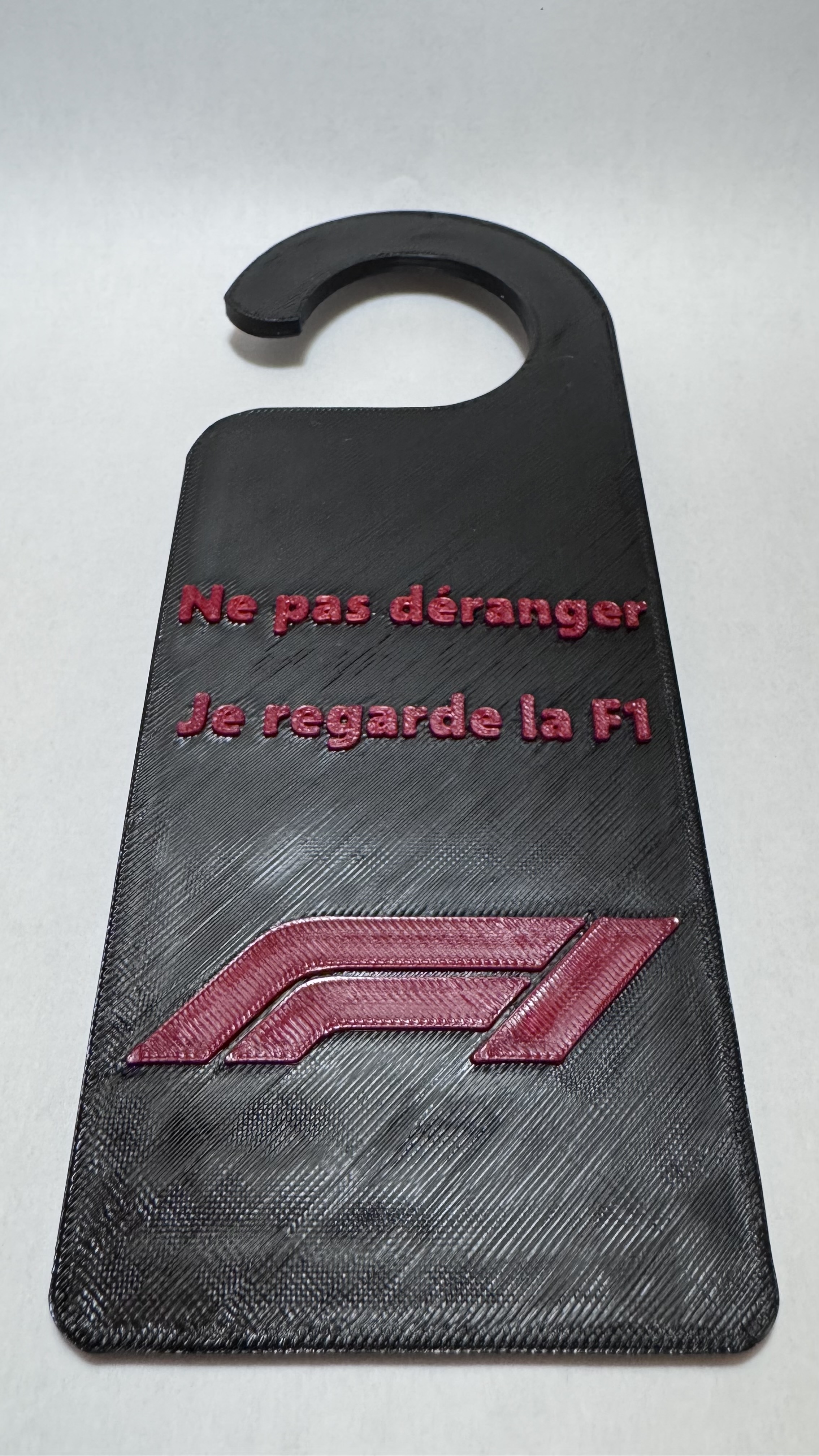 Do not disturb watching formula 1