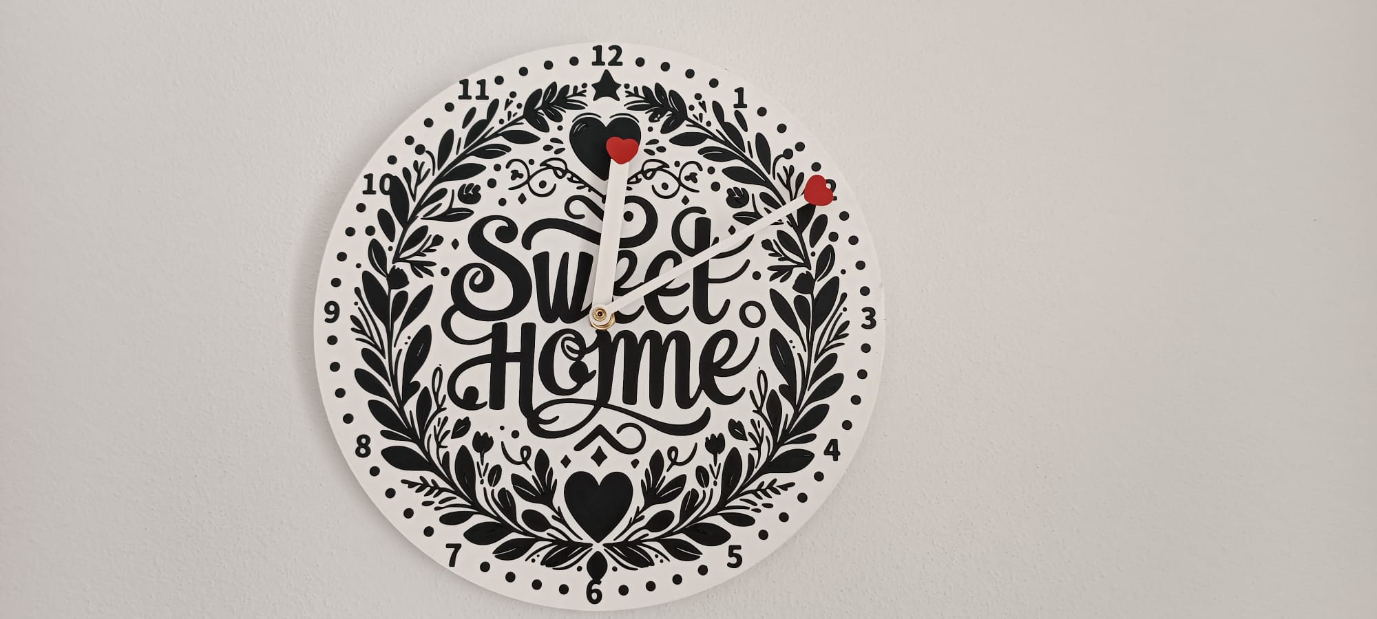 Clock Sweet Home