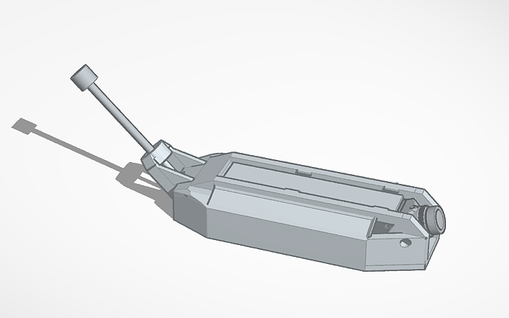 FPV cam, VTX and antenna case V2