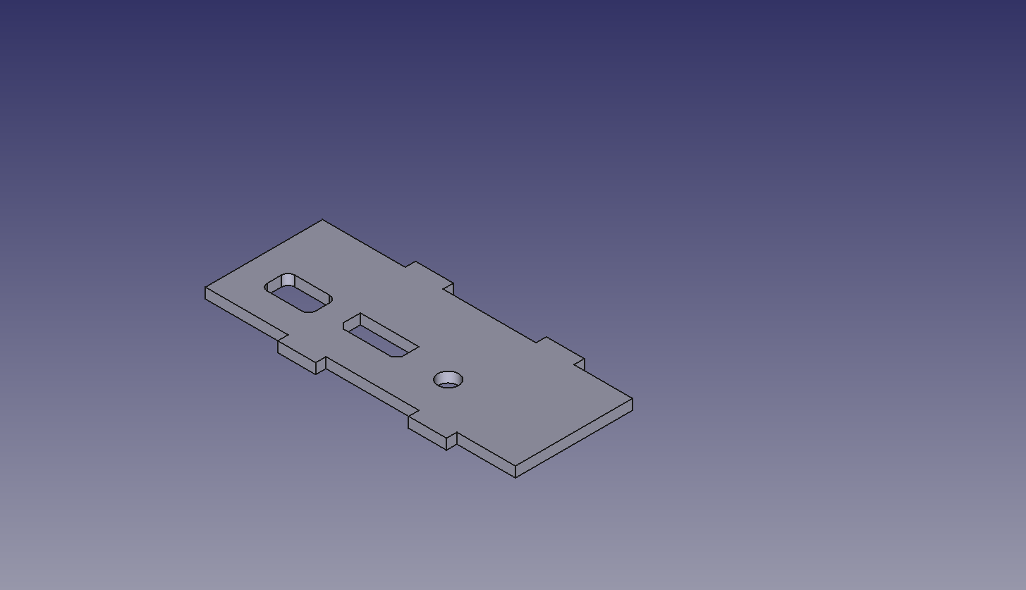 OrangePi RV acrylic box side panel
