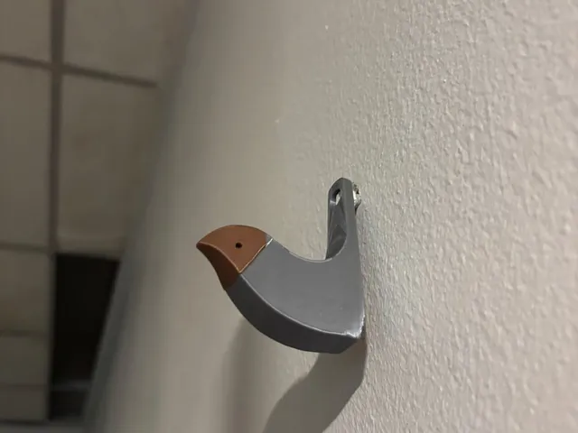 Wooden Bird Hook