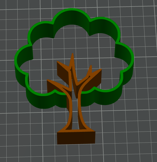 Tree Outline Multicolor Print — thumbnail 2