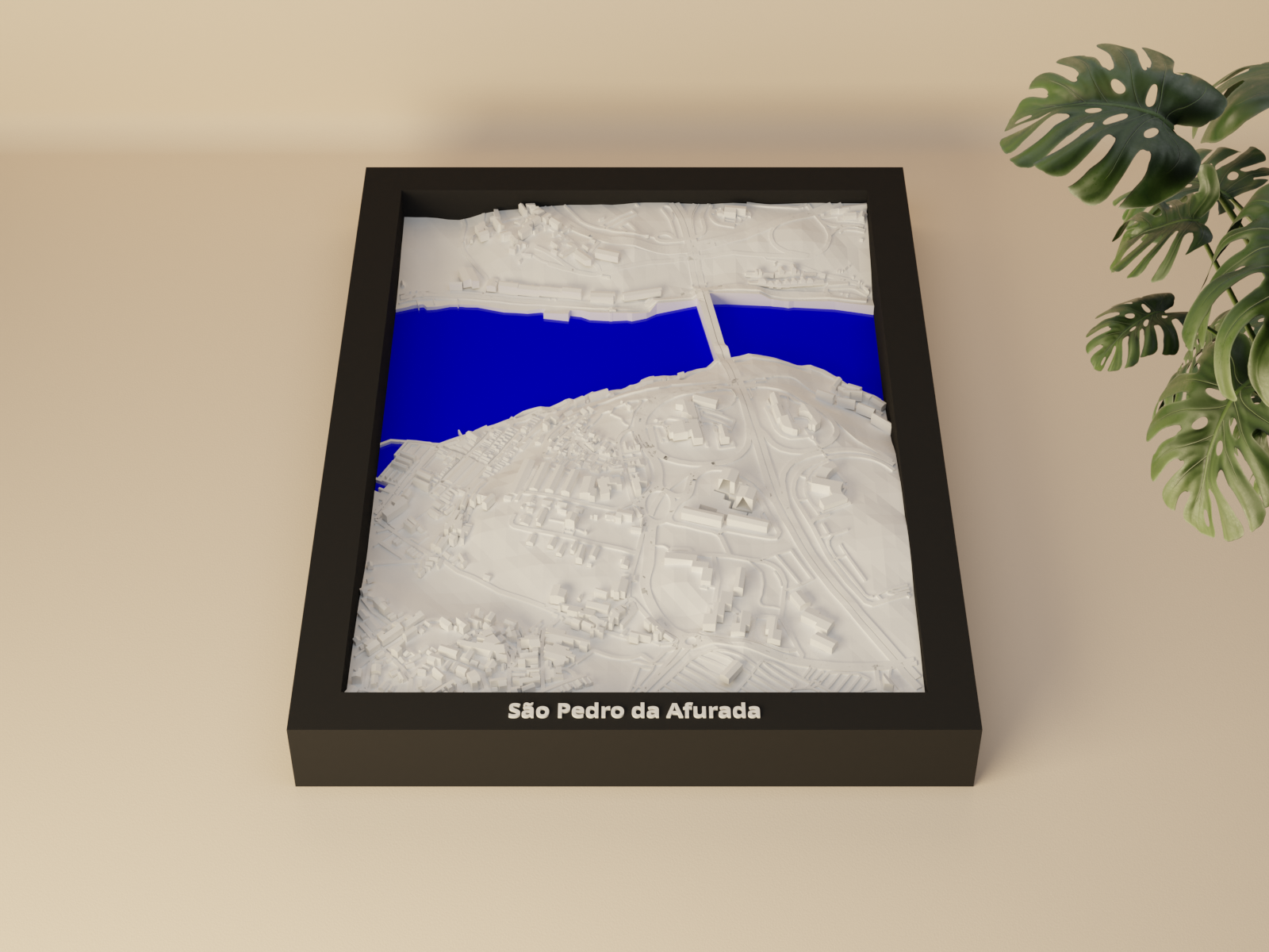 São Pedro da Afurada, Portugal - 3D Miniature
