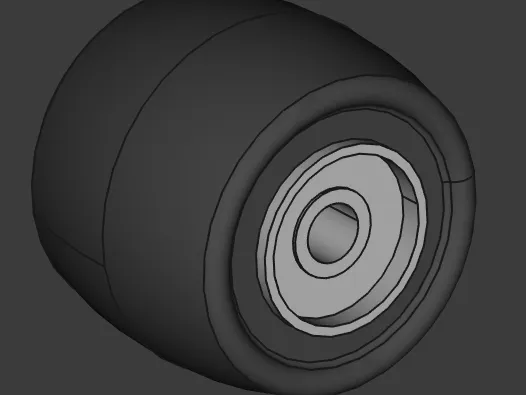 Quiet Wheel for Roomba j7+ (and probably others)