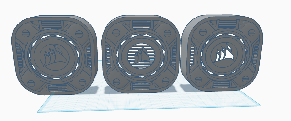 Corsair Titan AIO pump cover