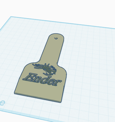Ender Logo Print Surface Scraper