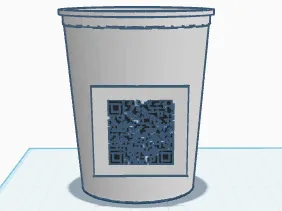 Cup With QR Code