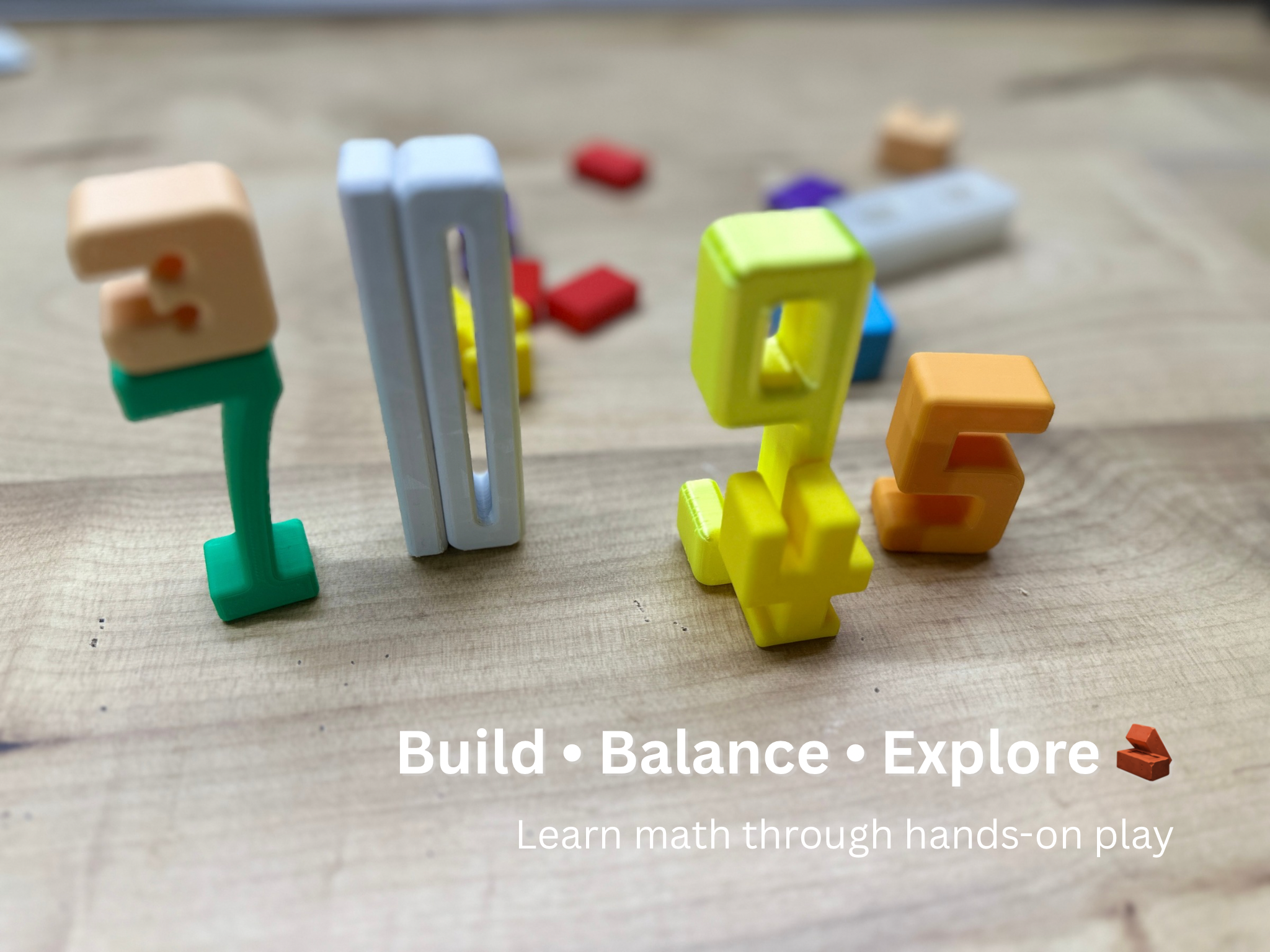 Number Blocks for Learning Math – Educational Counting & Stacking Toy for Kids — miniatura 4