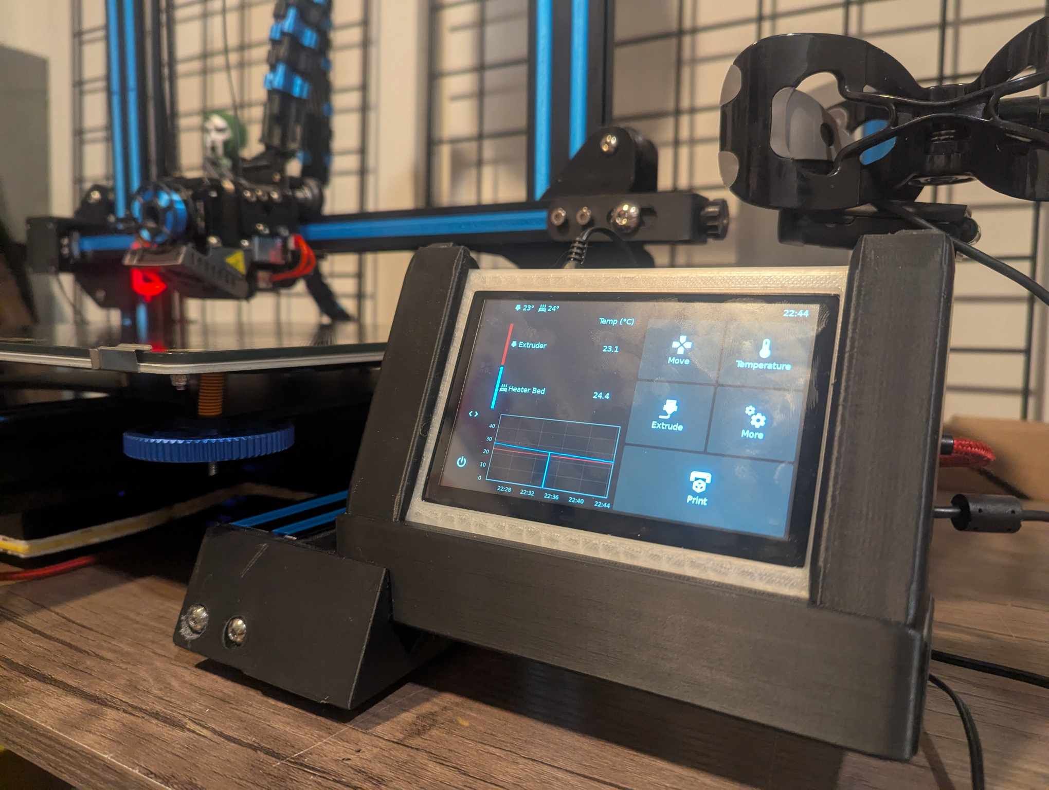 Ender 3 Modular Klipper/Octoprint Touchscreen Kit - Freenove 5 Inch + Raspberry Pi 3 Model B