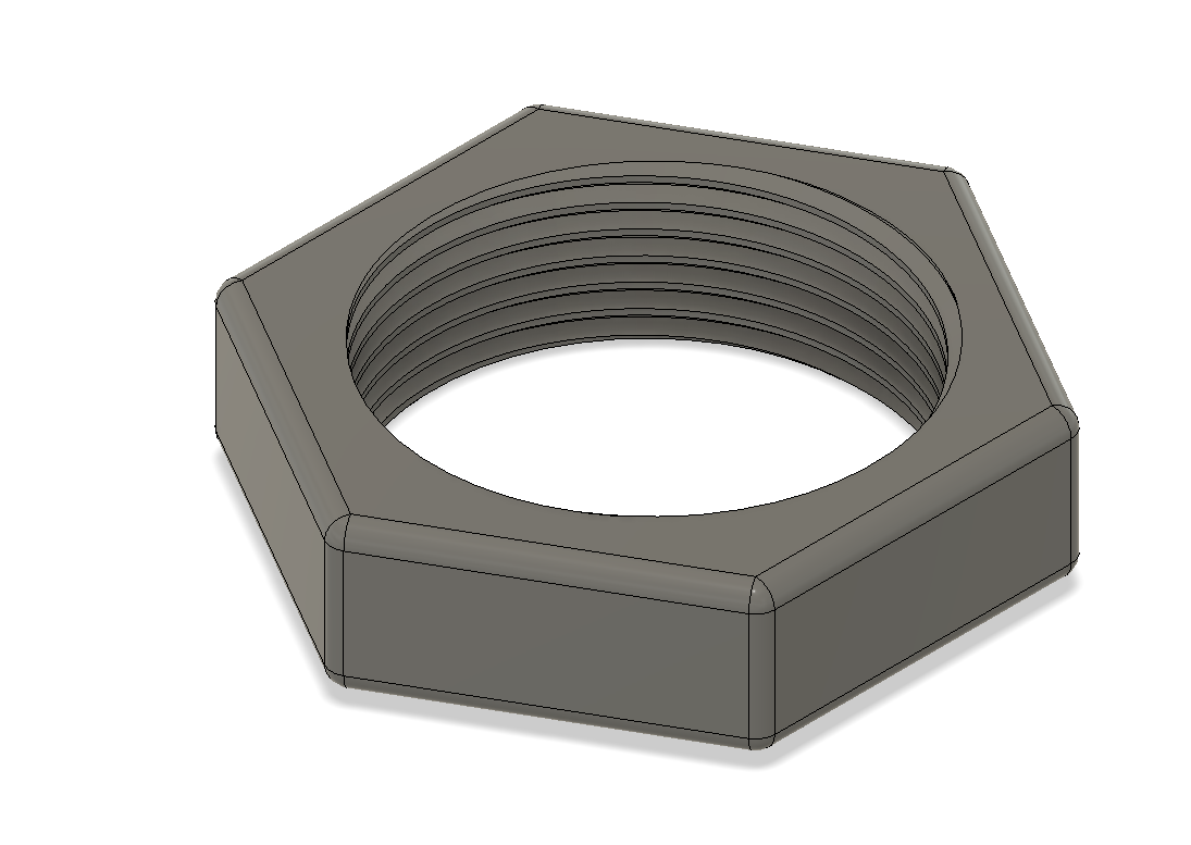 Miniatura 6 do modelo 3D Threaded Buffer Tube Battery Stock Points