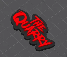 The Quarry logo and keychain