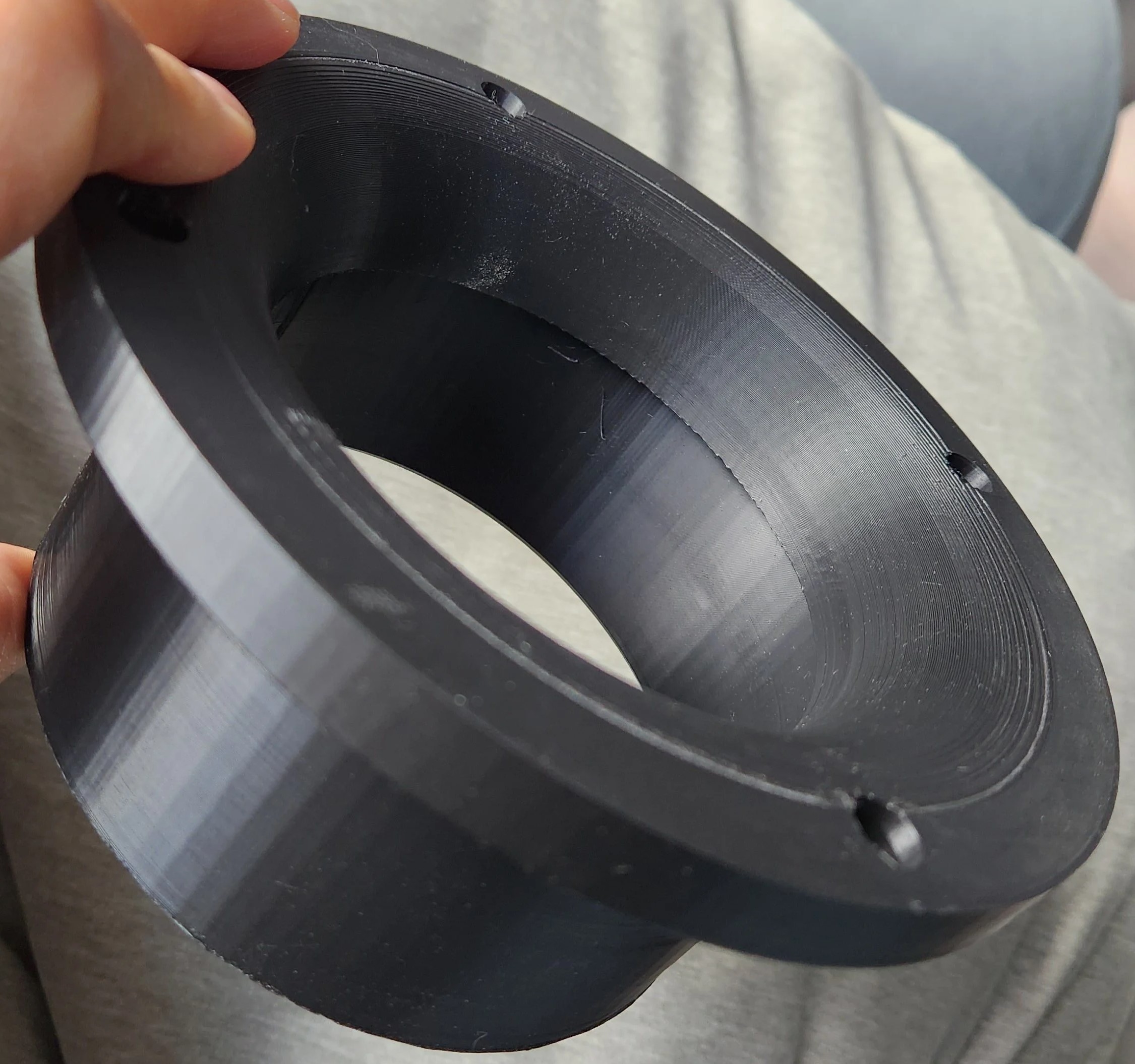 Subwoofer Flared Port - 4" ABS Pipe