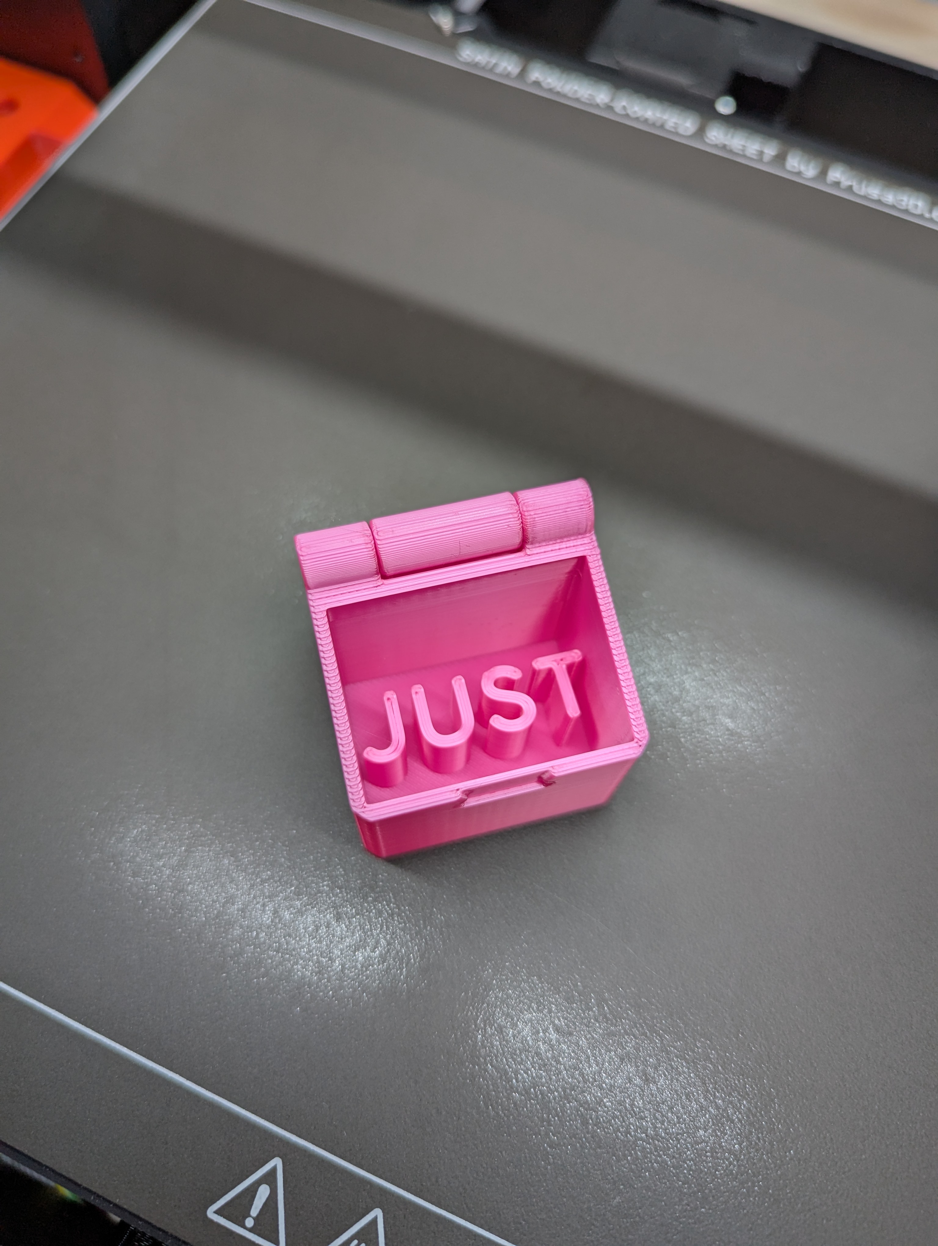 Just in Case - Print in place pun box