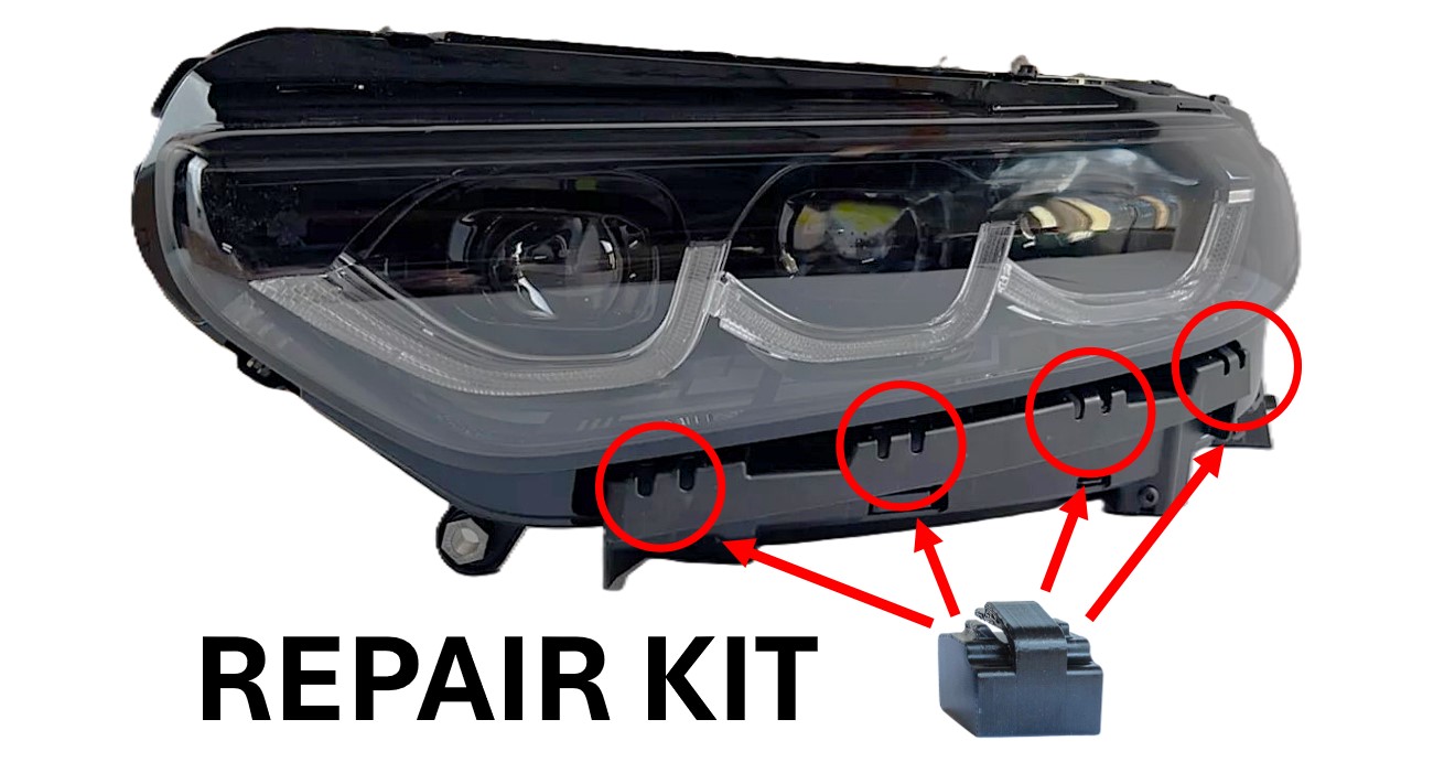 Repair Kit Front Bumper Mount - Alfa Romeo Tonale & Dodge Hornet - IT51670757 &  IT51660757