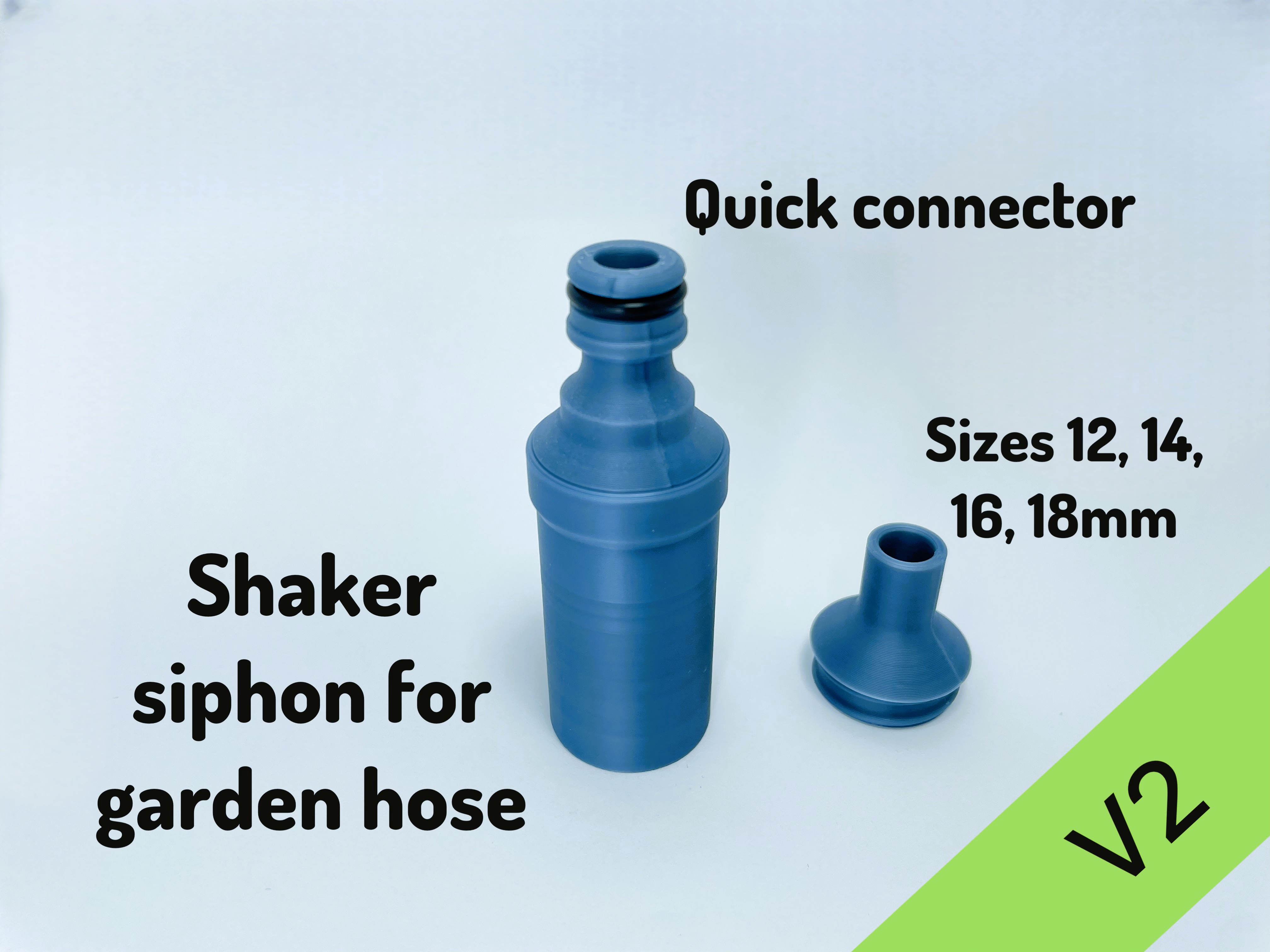 Shaker Siphon for Garden Hose V2