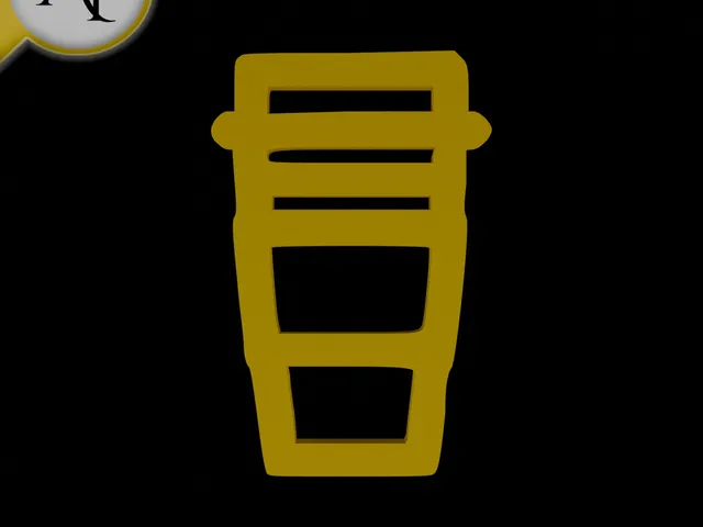 Simple Coffee Cup Symbol - 2D Art