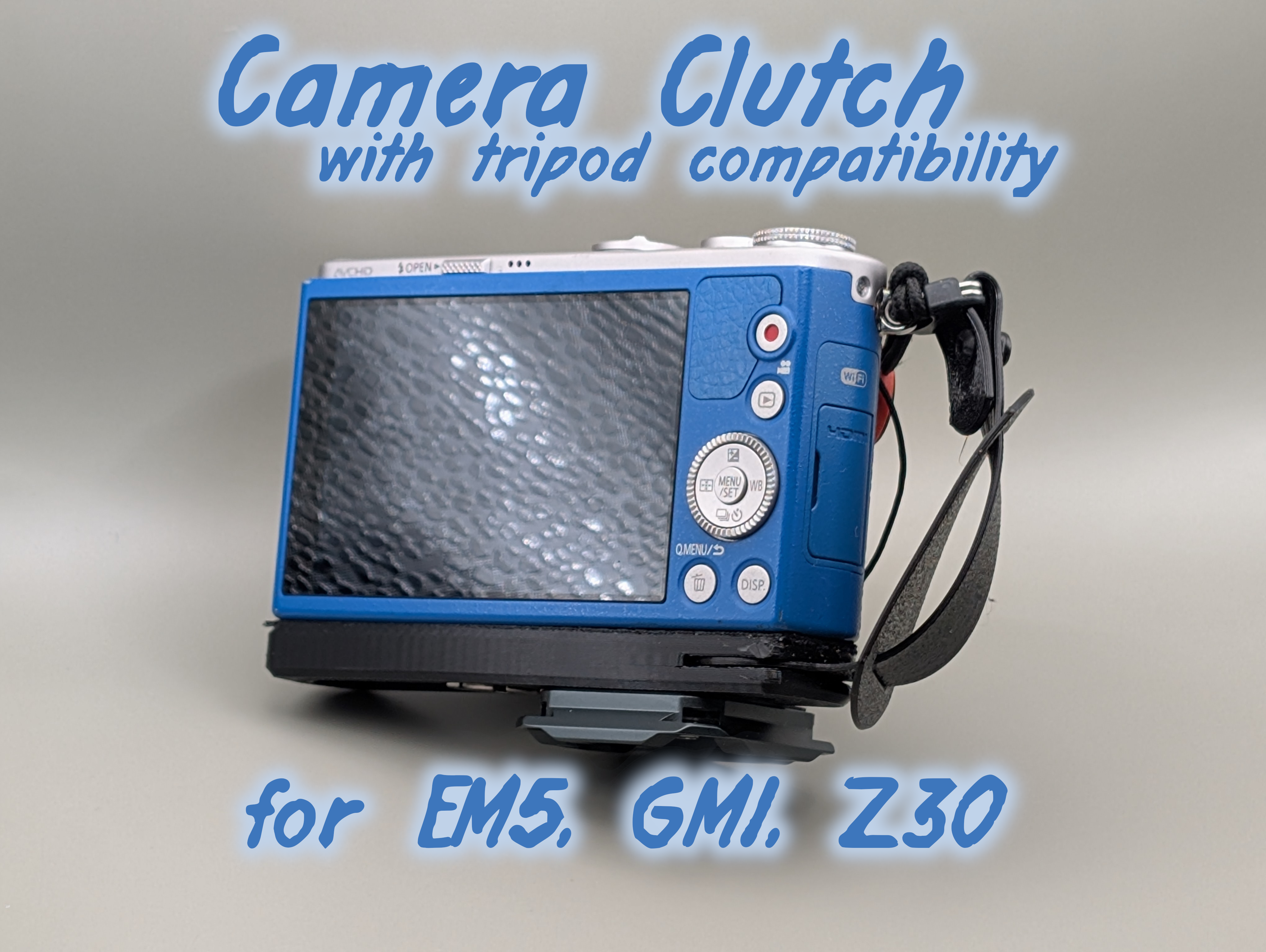 Small Camera Clutch Straps (EM5, GM1, Z30)