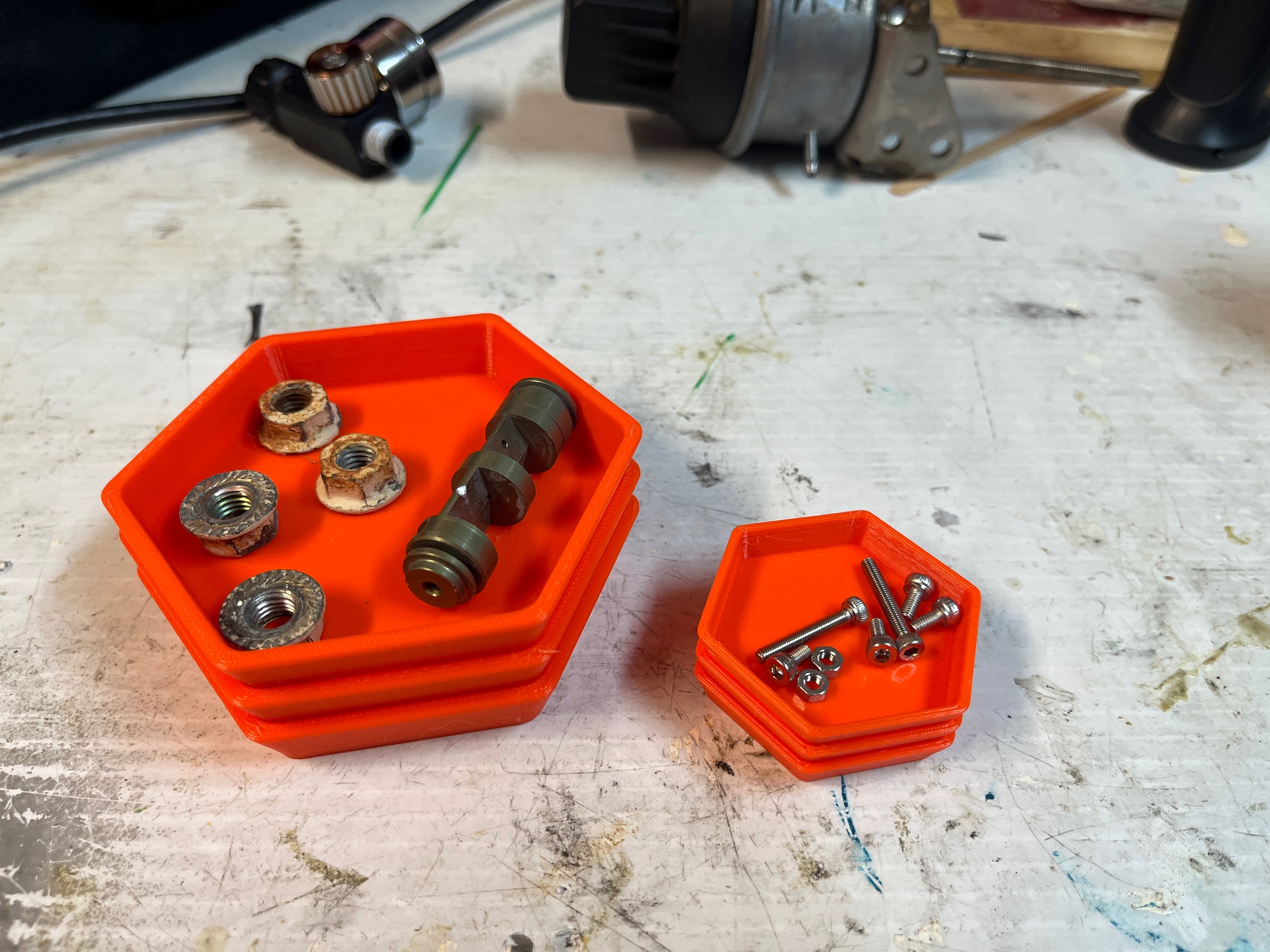 Miniatura 2 do modelo 3D Stackable Parts Tray