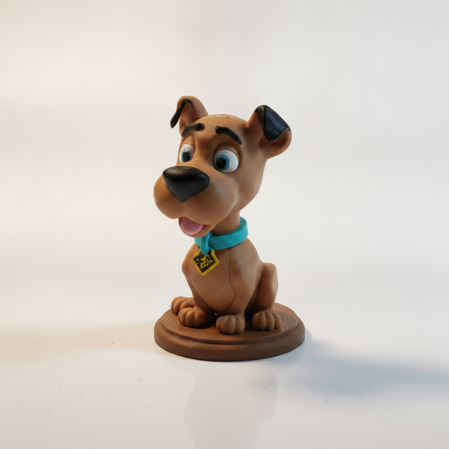 Baby Version Of Scooby Doo Great Dane Figurine 3D Printable