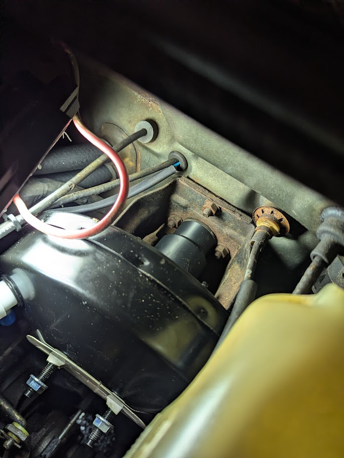 MK3 to MK1 Brake Booster Shield Tube Adapter