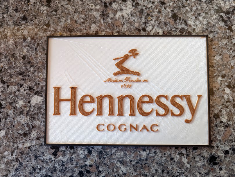 Hennessy Cognac Wall Sign