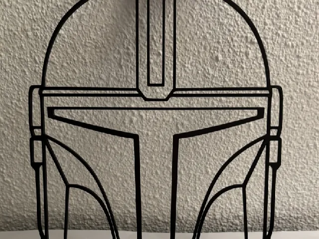 Mandalorian Wall Art