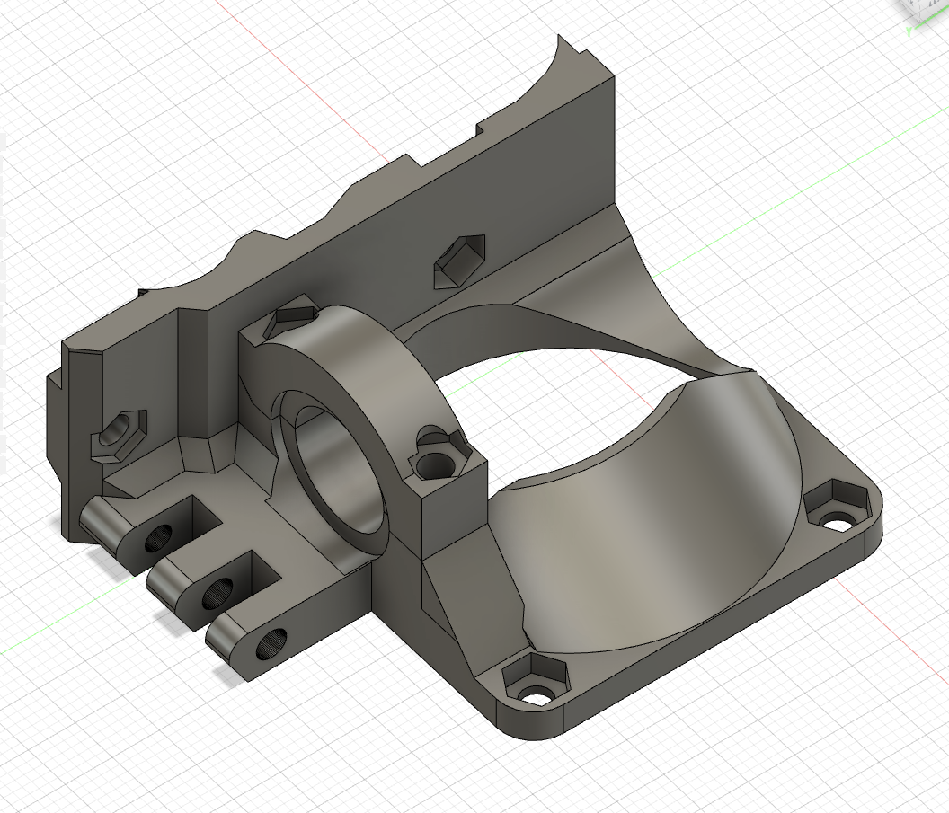 Prusa Mini v6 Hotend Adapter
