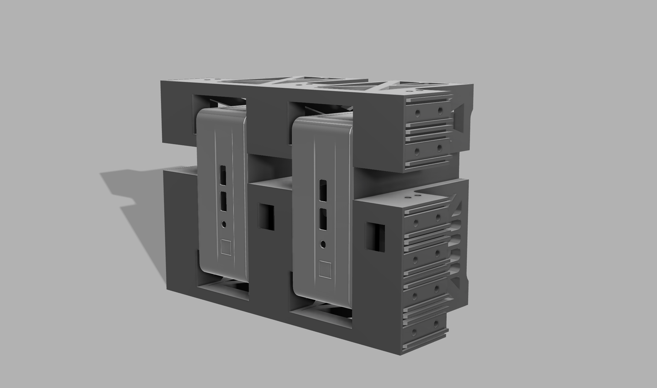 ESRack - Module - 3U NUC Cluster — miniatura 3