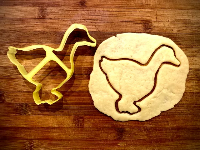 Martin Goose Cookie Cutter