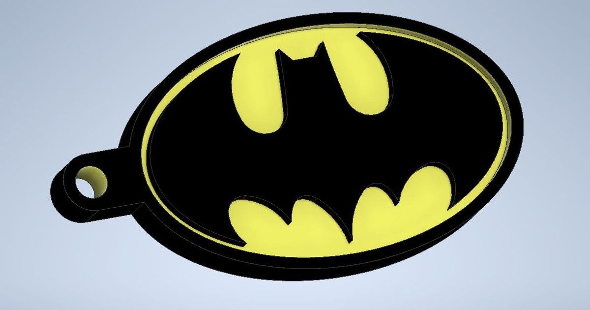 Batman-keychain by Obama | Download free STL model 