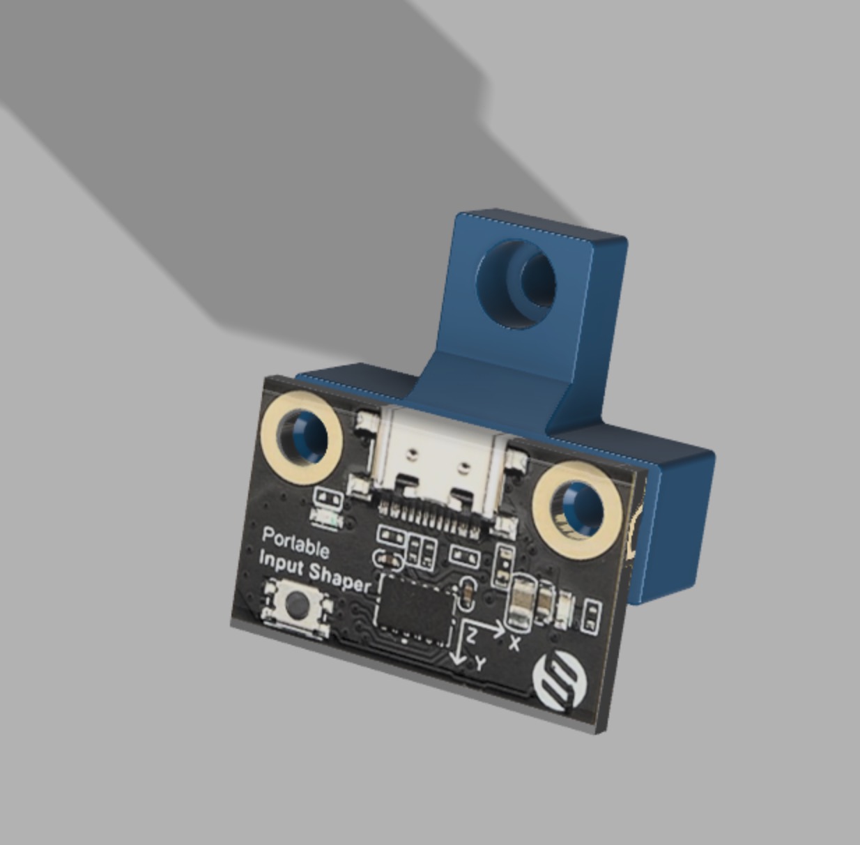 FLSUN V400 FYSETC Portable Input Shaper Mount
