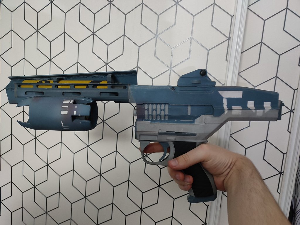 Half Life Alyx Pulse Smg Grunt Version (currently Without The Magazine 