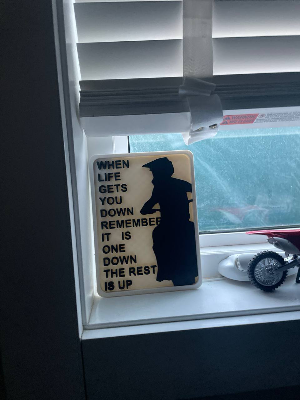 dirt bike sign