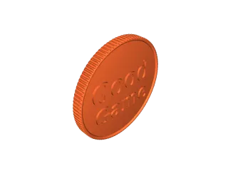 GG Coin by Chris | Download free STL model | Printables.com