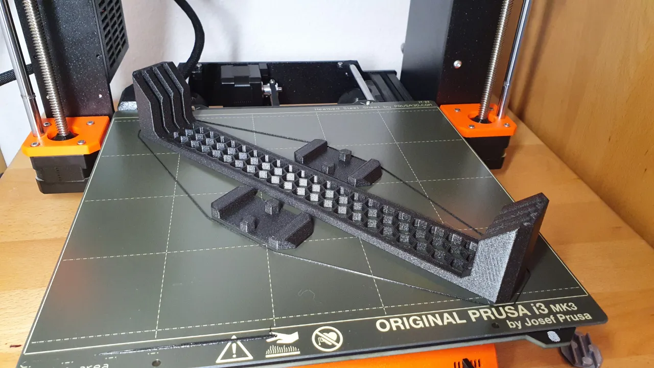 Prusa Steel Sheet Holder by iFreyz, Download free STL model