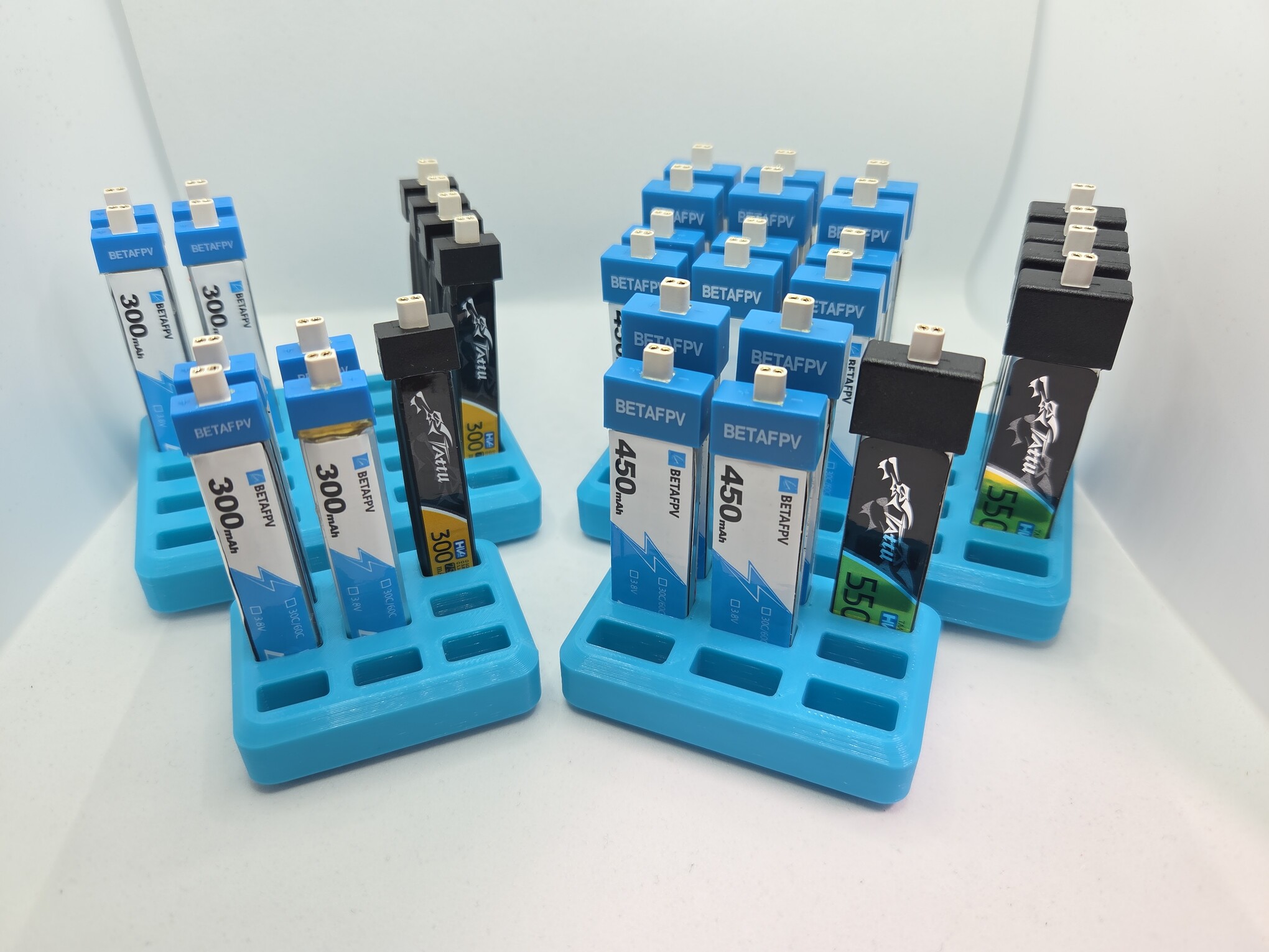 Parametric 1S LiPo Battery Tray
