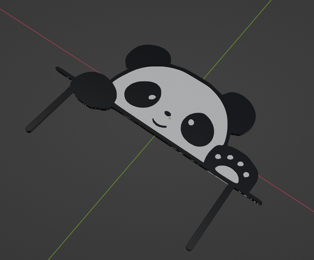 Panda Cake Topper