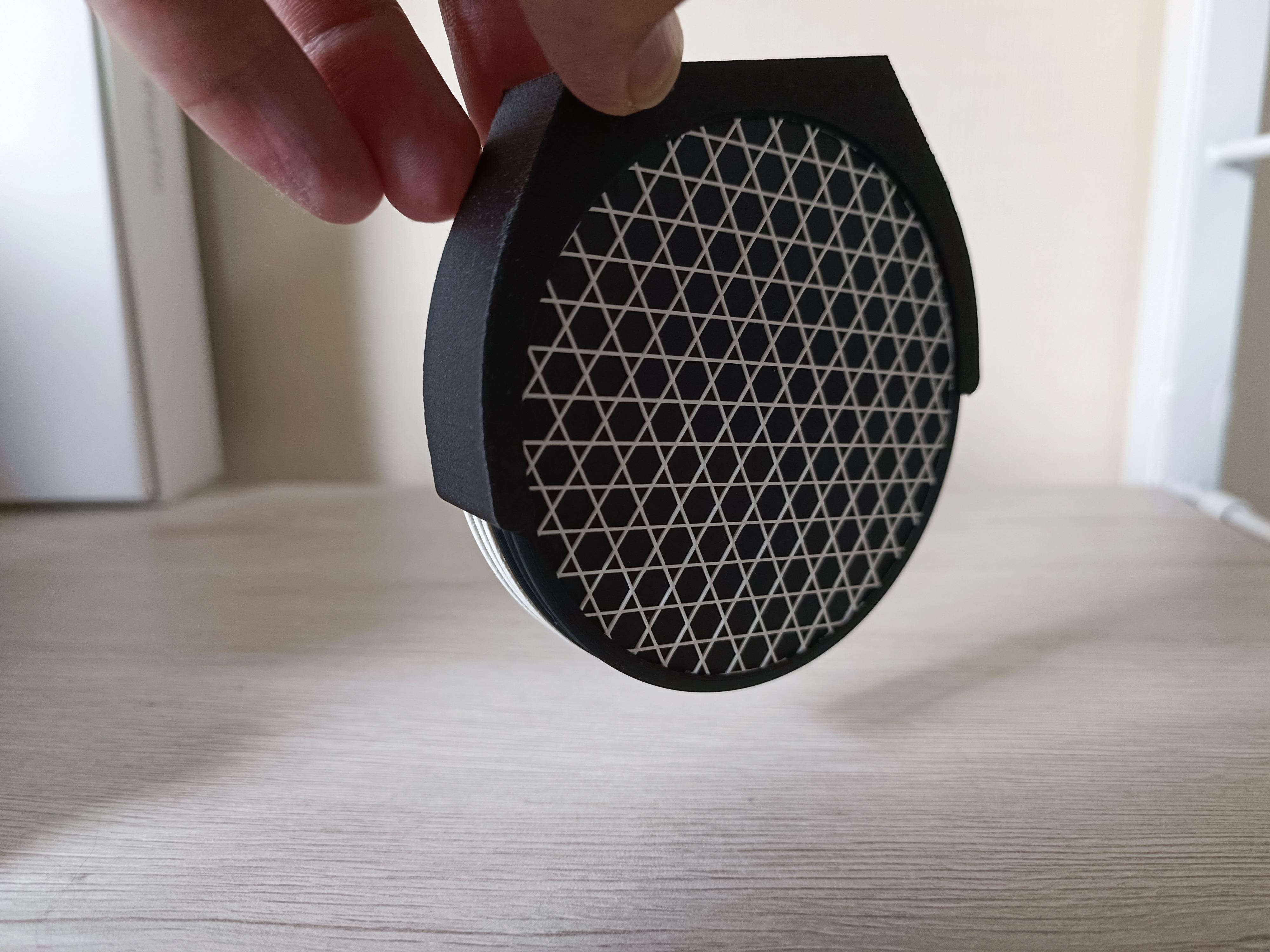 Miniatura 4 do modelo 3D infill coaster