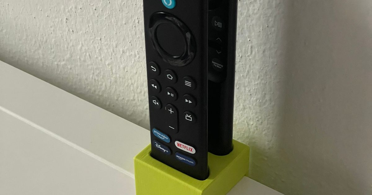 REMOTE HOLDER IKEA MALM BED V2 / Fire TV Remote / Samsung Remote by