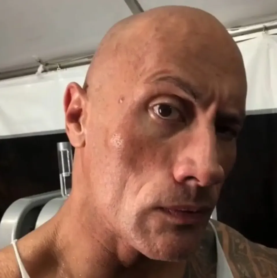 The Rock Eyebrows Meme - Lithophane by Ahmad, Download free STL model