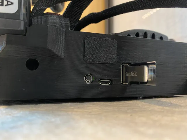 Mini Power Cord Hole Cover - full