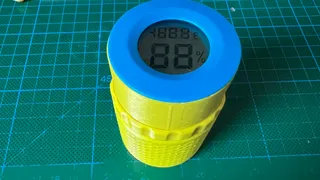 SilkaGel Gehäusedeckel mit Feuchte-Temp Messung
