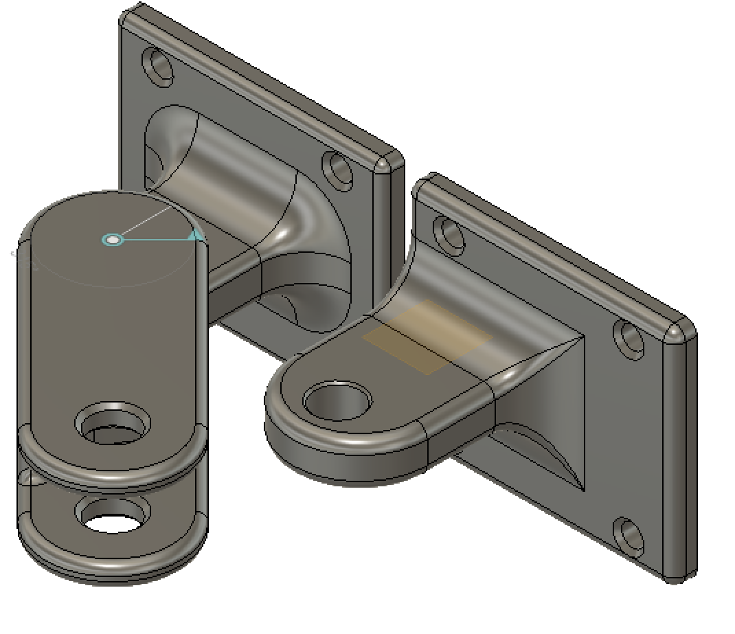 Miniatura 2 do modelo 3D Simple Latch