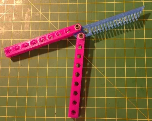 butterfly comb (knife)