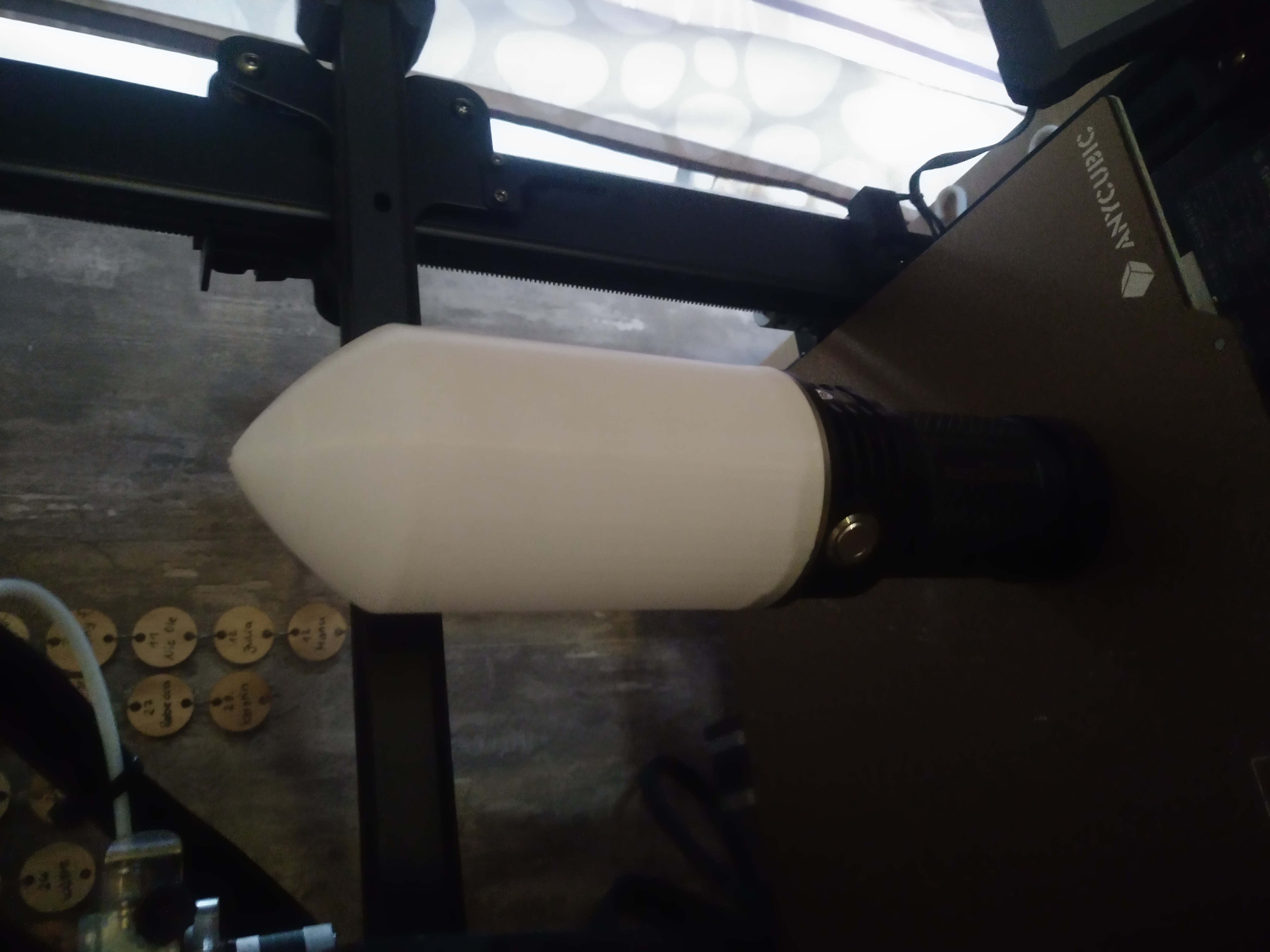 Miniatura 3 do modelo 3D Flashlight Diffuser