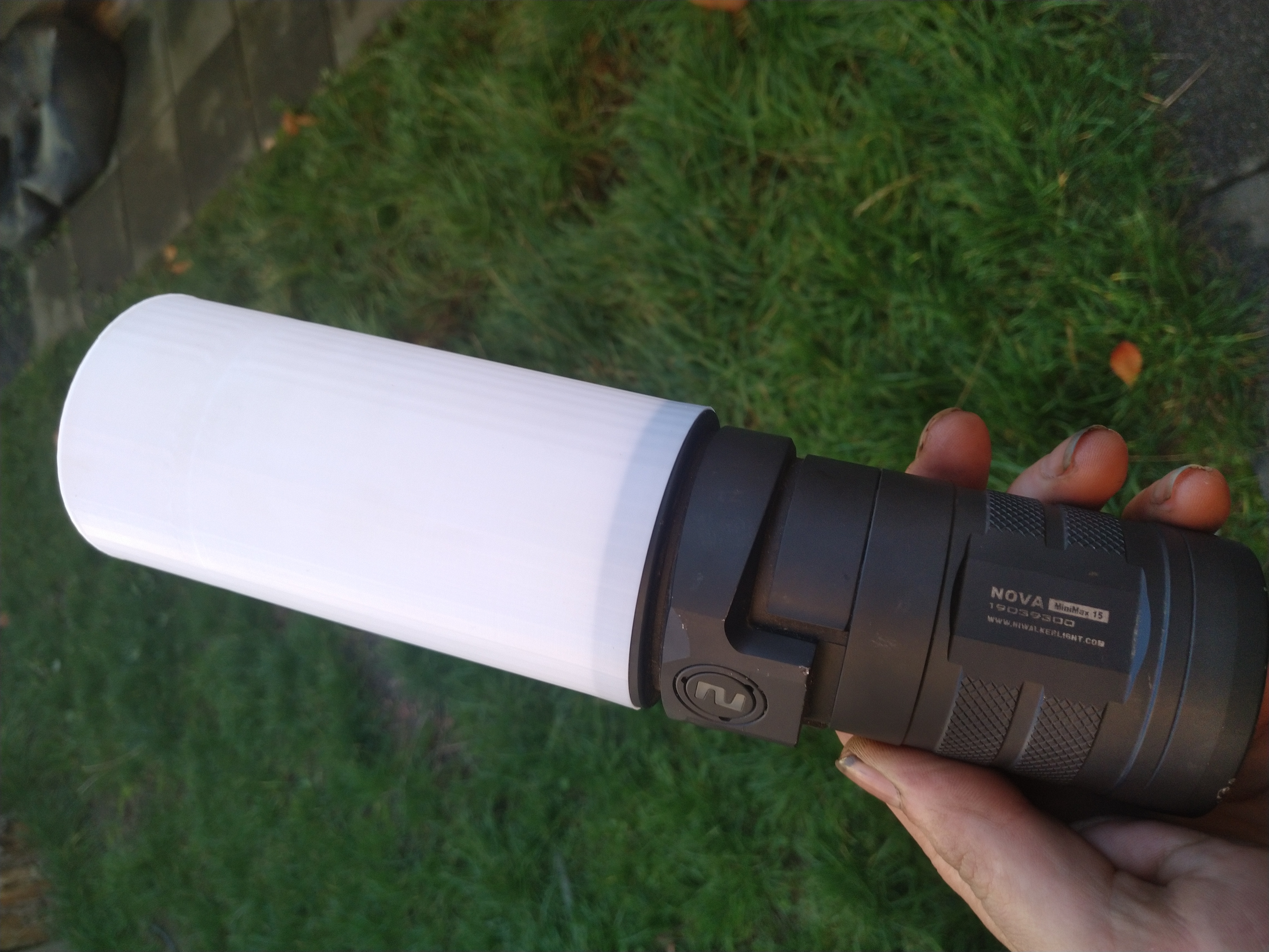 Flashlight Diffuser