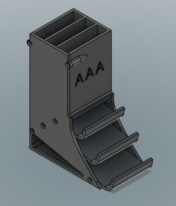 AAA Battery Dispenser that won't jam by KLR-Tom | Download free STL ...