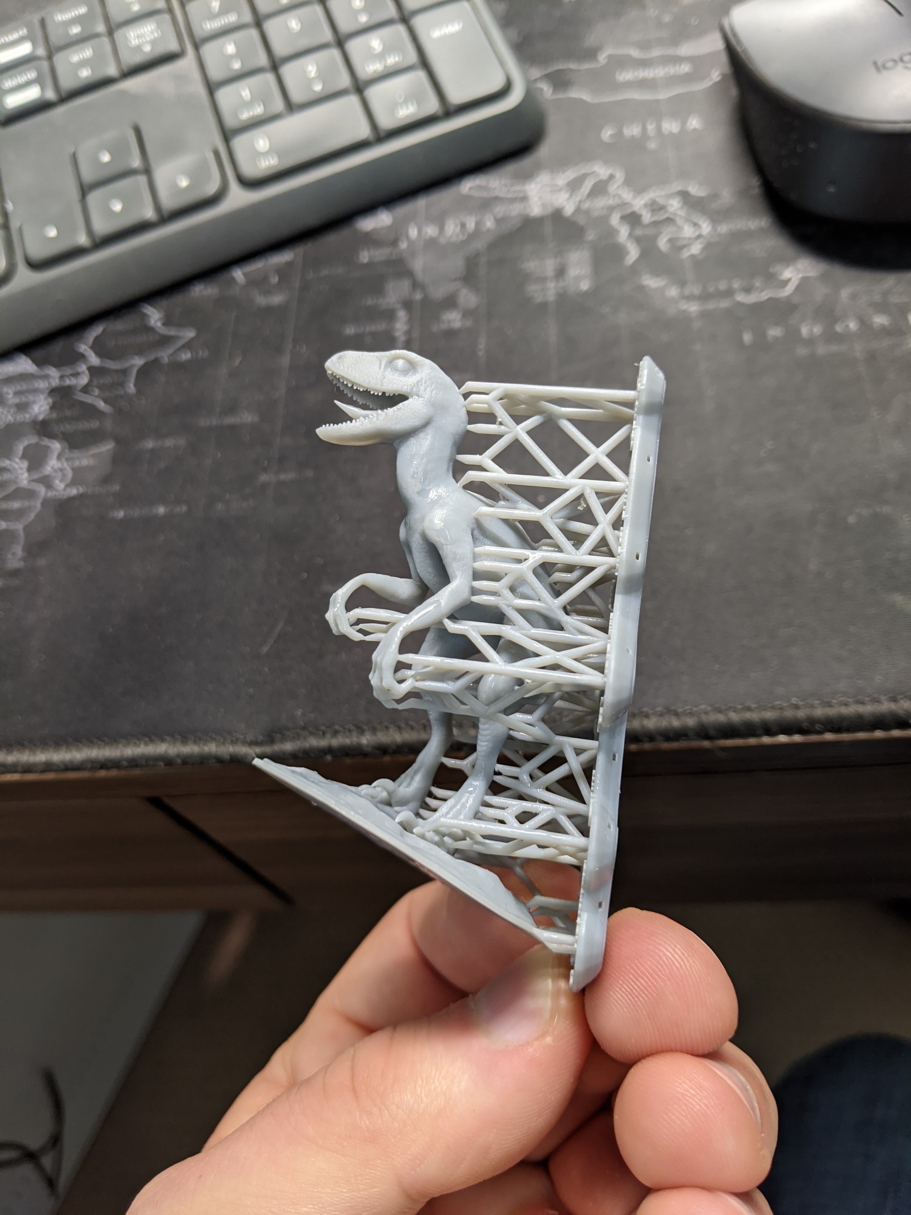 Miniatura 2 do modelo 3D Dinosaur Raptor