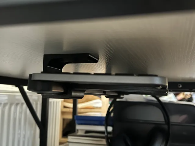 Logitech MX Under desk Keyboard holder